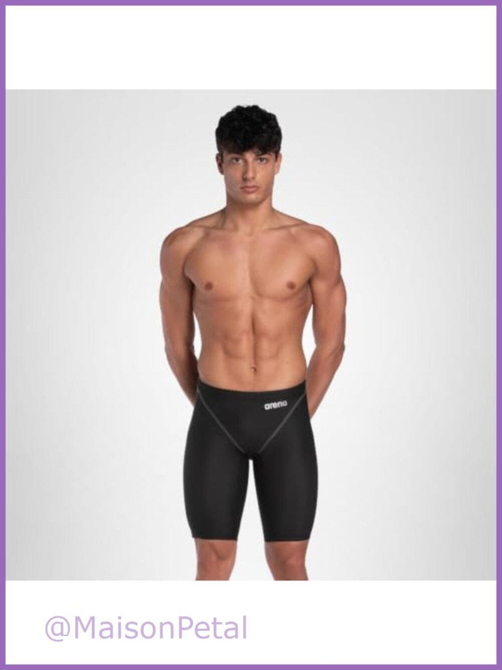 Men's Racing Jammer FINA Approved Compressive Swim Suit Recycled Fabric